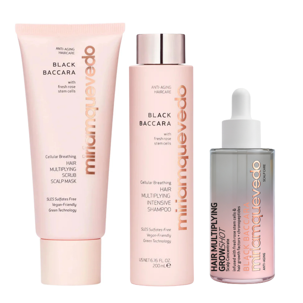 Black Baccara Ultimate Hair Growth Routine
