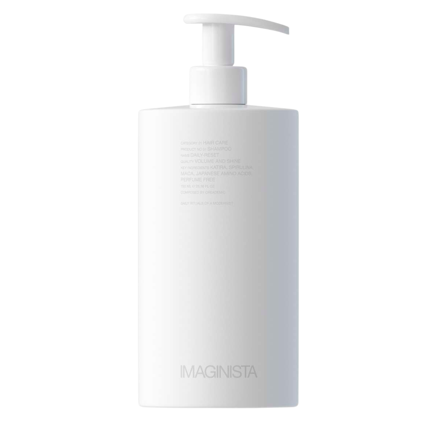 Maginista Daily Reset Shampoo Fragrance Free 750ml