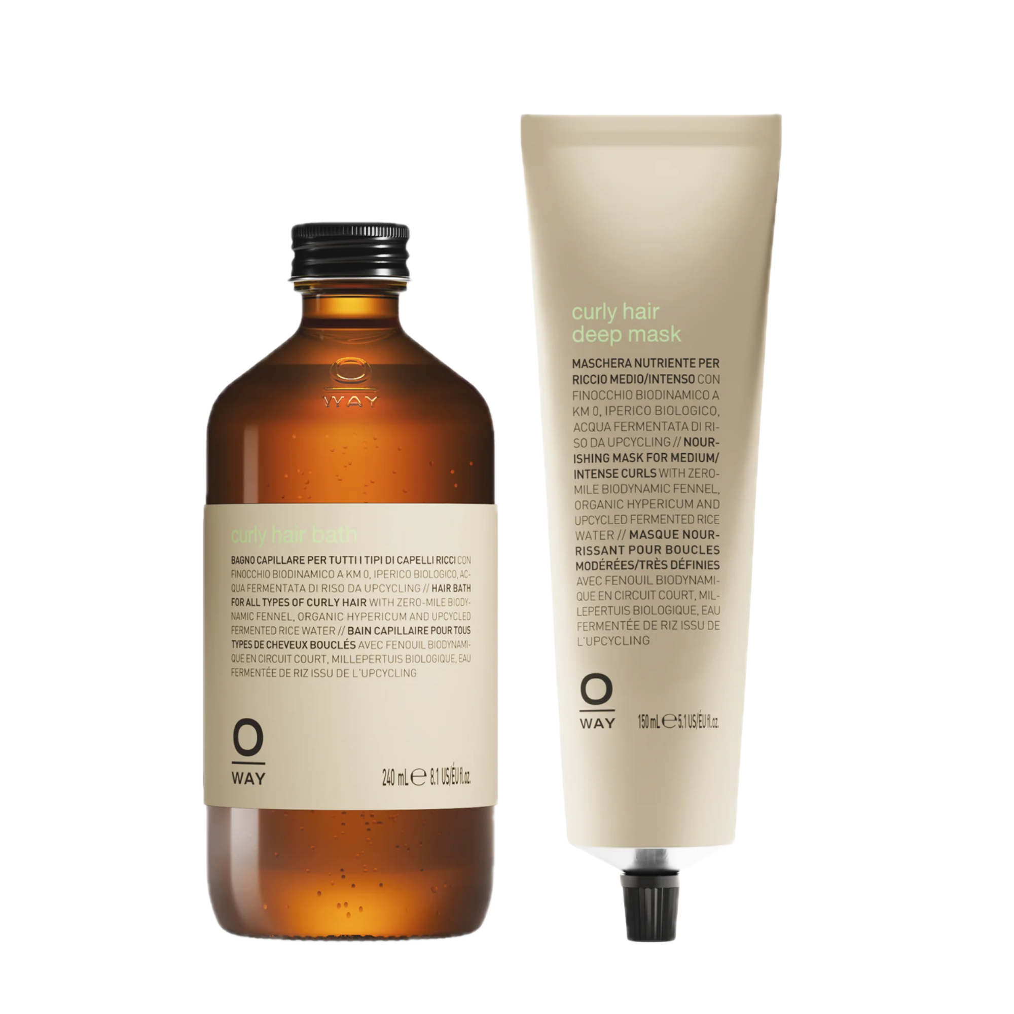 OWAY Curly Hair Routine