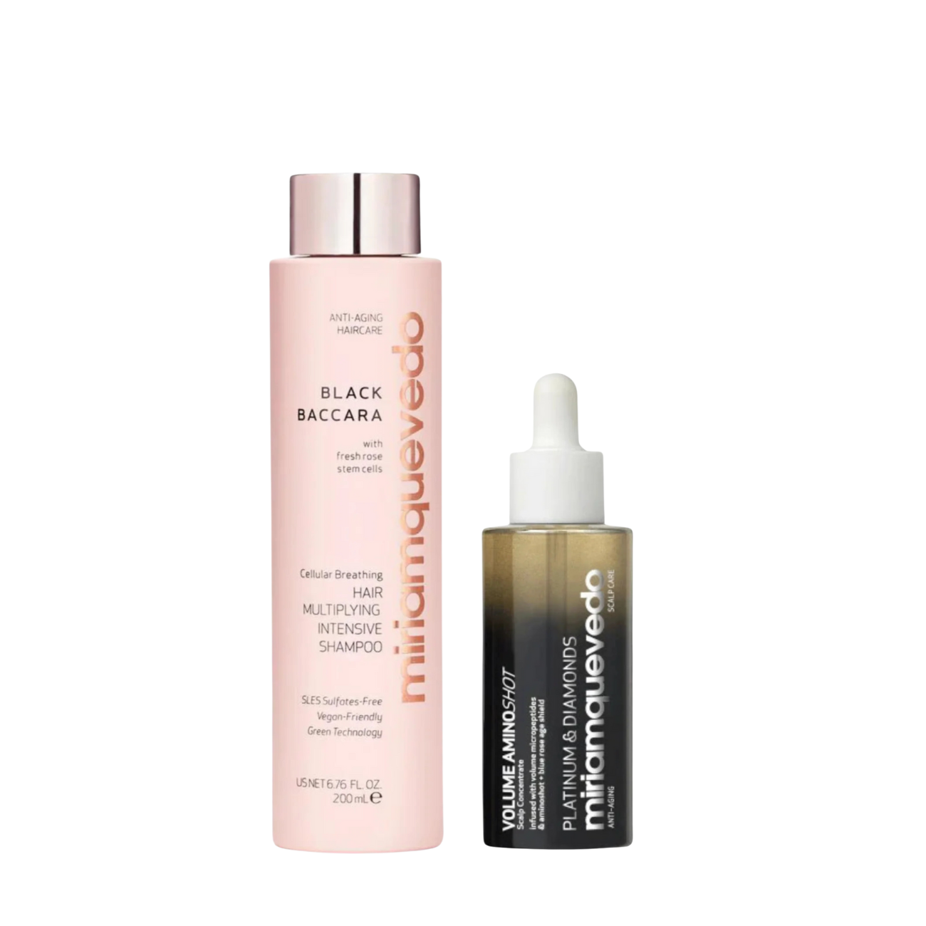 Black Baccara & Aminoshot Hair Growth Routine