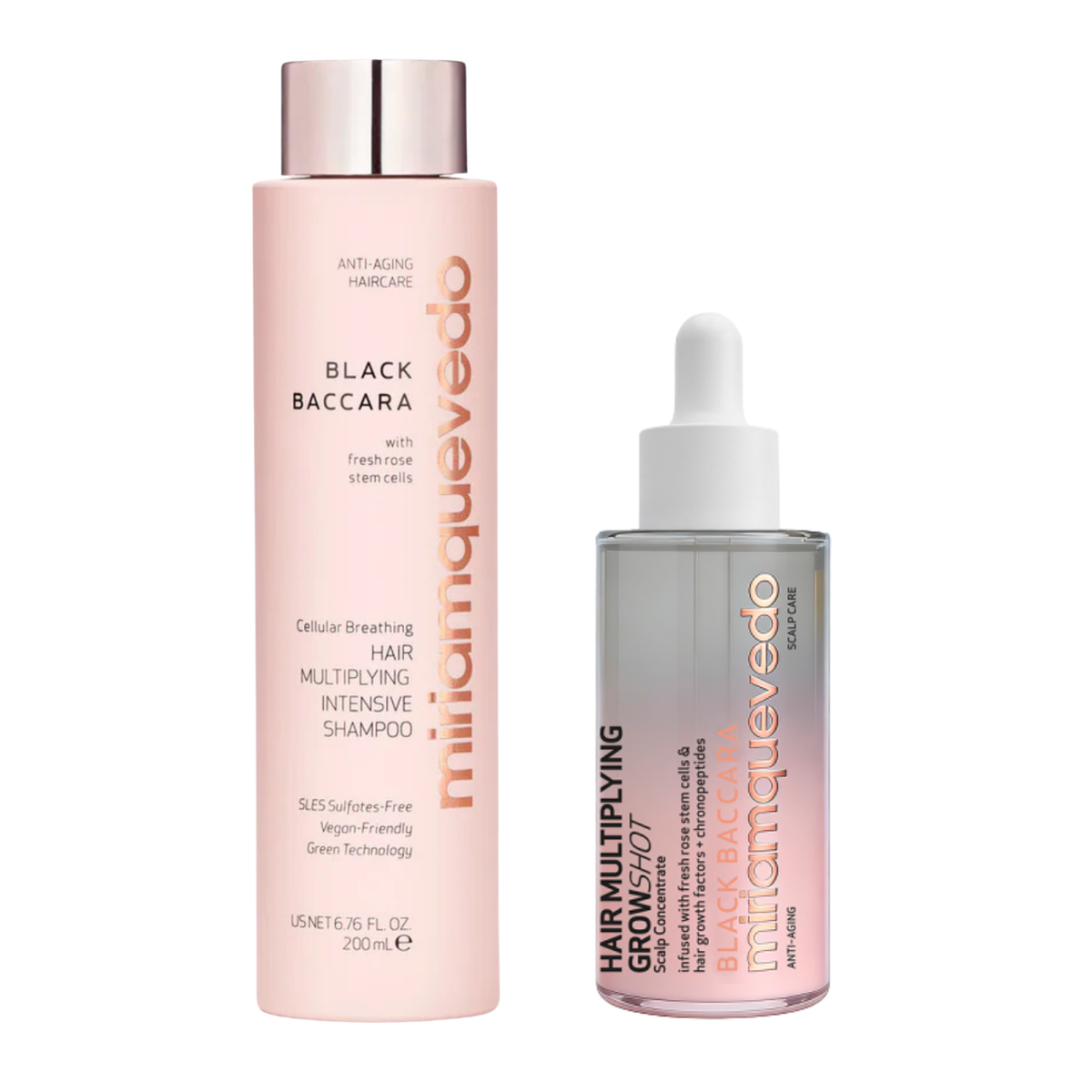 Black Baccara Routine for Thinning Hair