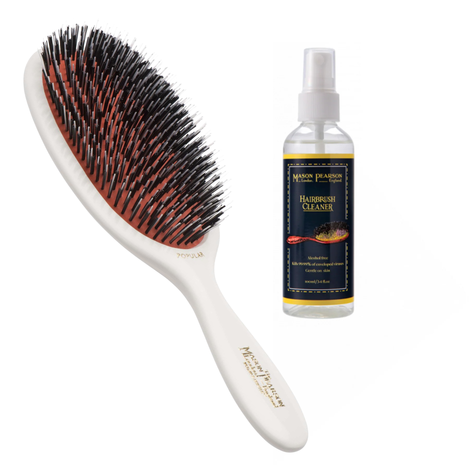 Mason Pearson Popular Bristle & Nylon BN1 Ivory